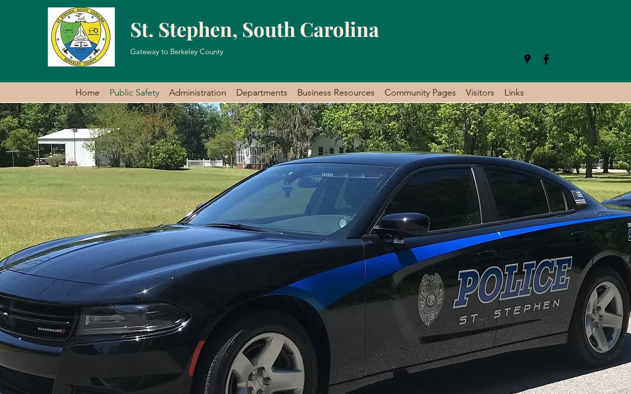 St. Stephen town police and Berkeley County Sheriff public-safety relationship